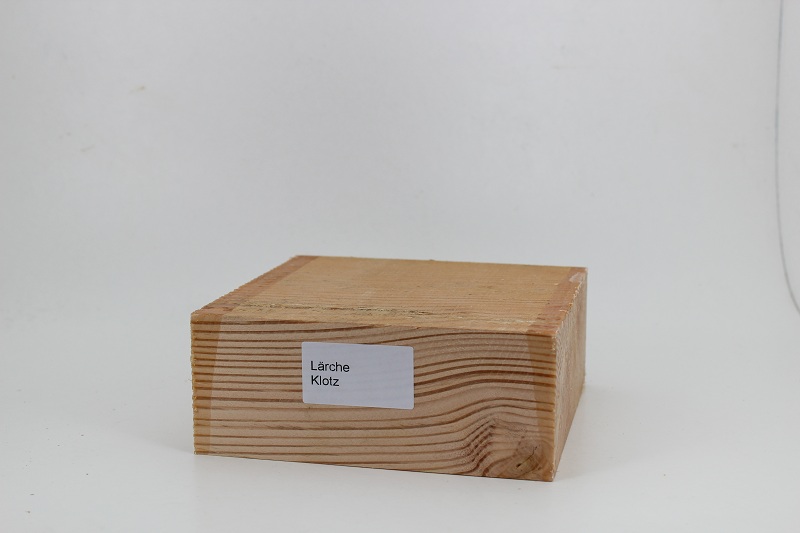 Lärche Klotz 200x200x70 mm