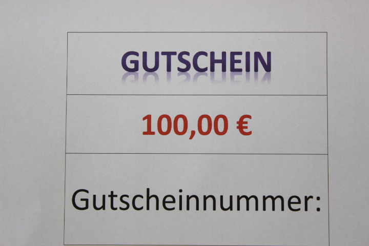Gutschein 100,00 €