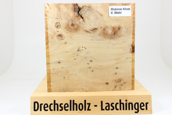 Robinie Klotz 2. Wahl  150x150x70 mm