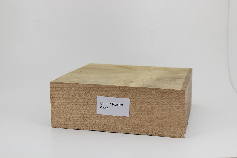 Ulme-Rüster Klotz 200x200x70 mm
