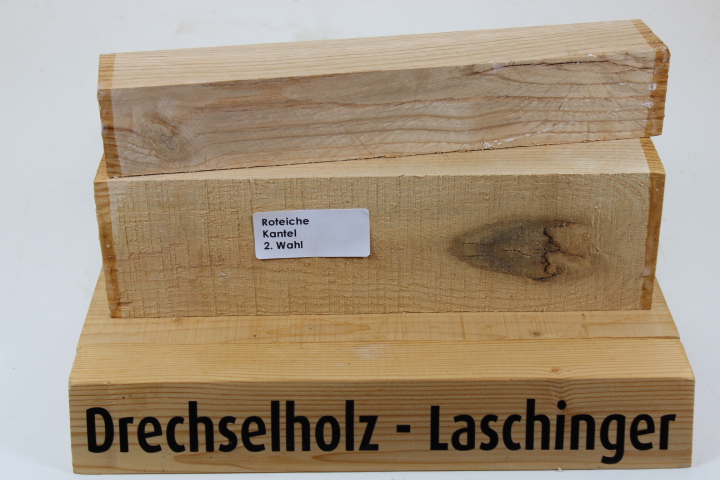 Roteiche Kantel 2. Wahl 30x30x300 mm